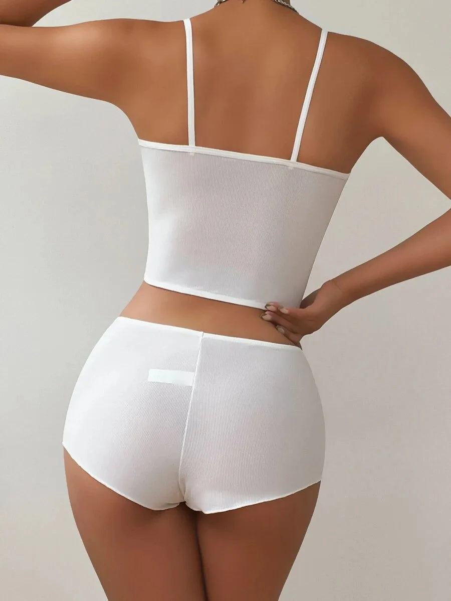 New models, European and American fashion. Skinny women's clothing, solid color home pajamas set, foreign trade export